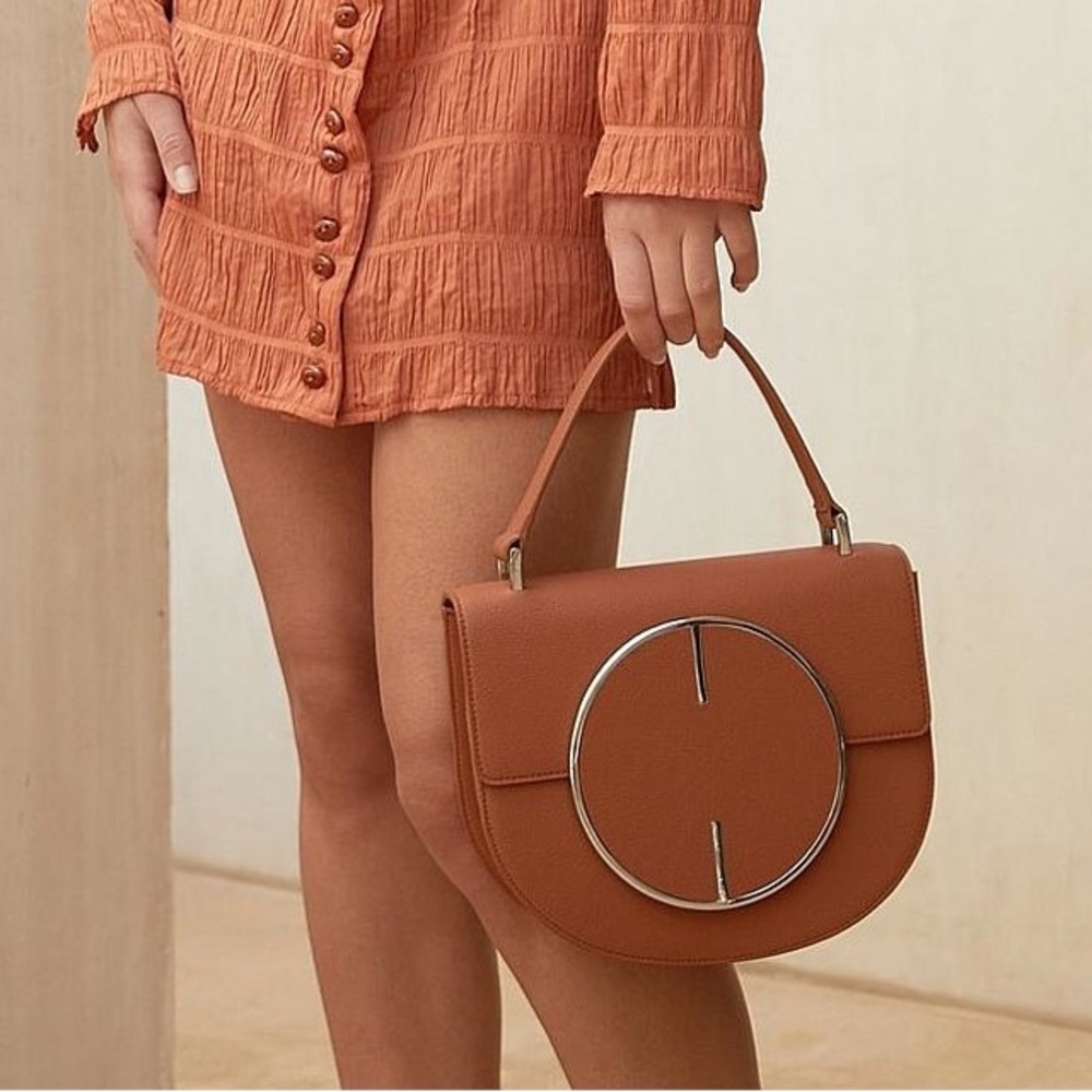 Cult Gaia Vos leather bag